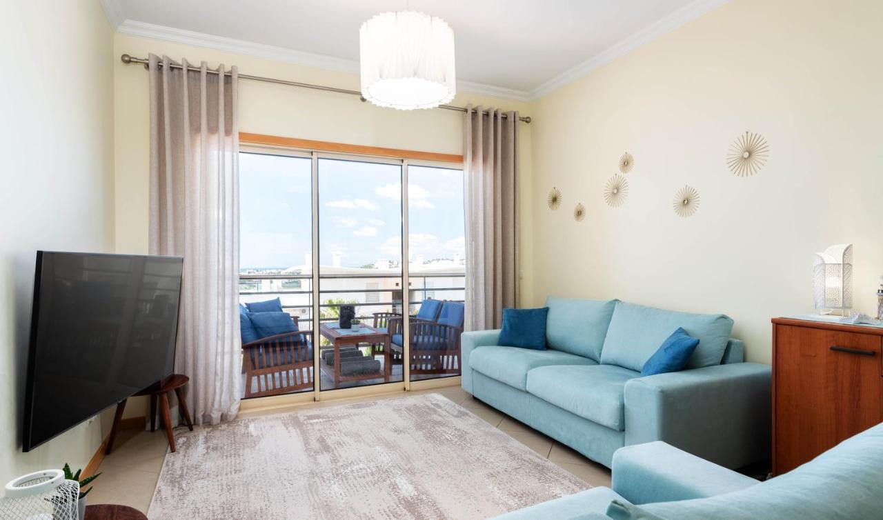 Bnb Homes Ocean View Apartment With Panoramic Terrace, 2 Swimming Pools & Tennis Court Albufeira Exterior photo